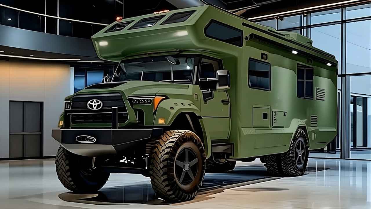 2026 Toyota Camper Motorhome Revealed