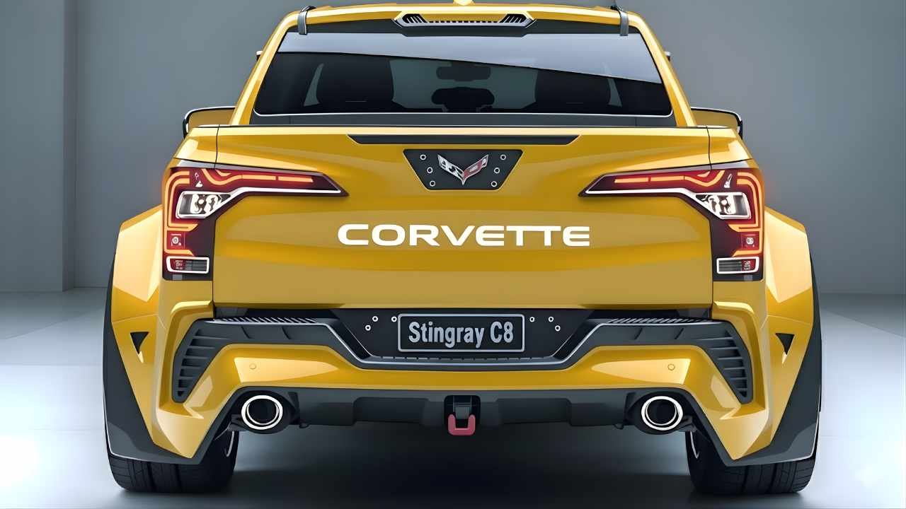 Corvette Stingray C8 Pickup 2026 Revealed