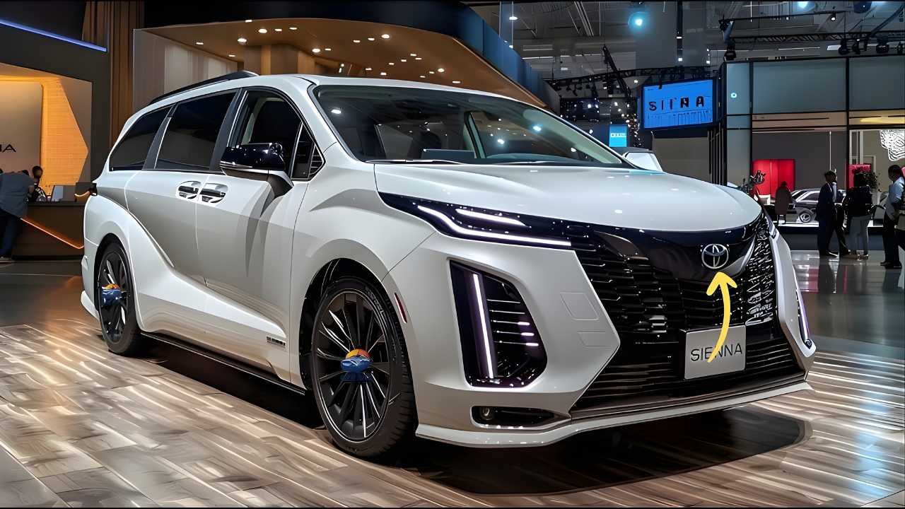 Toyota Sienna Hybrid 2026 RevealedToyota Sienna Hybrid 2026 Revealed